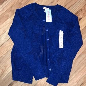 Girl’s “Cat & Jack” Long Sleeve Button-up